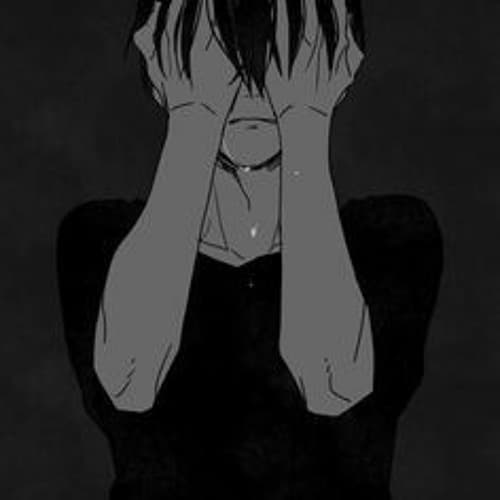 Depressed boy