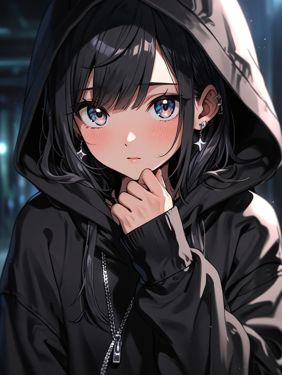 shy girl